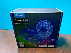 Govee H6159 RGB LED Strip Light 16.4 Feet Works With Google Home and Alexa USED - Picture 1 of 5