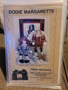 FIber Mosaics Pattern Dodie Margarette Christmas Angel & Spring Sweetheart Beck - Picture 1 of 2