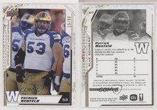 2020 Upper Deck CFL Gold /50 Patrick Neufeld #67