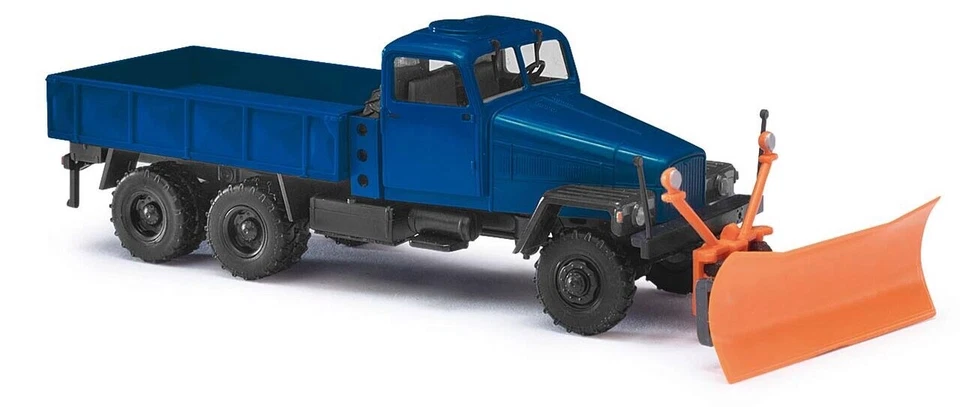 Scaletta H0 M: 1:87 BUSCH 51504 H0 IFA G5 Con Pala Neve Nuovo OVP - Immagine 1 di 1