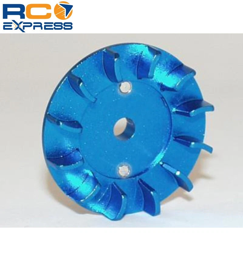 GPM Racing Tamiya Tnx Terra Crusher Blue Aluminum Light Flywheel Fan TEC100 - Image 1 of 1