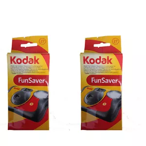 2 x Kodak Single Use Disposable 35mm Film Camera with Flash - Picture 1 of 4