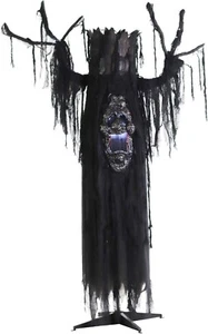 Light Up Creepy Ghost Tree Halloween Animatronic with 72" Standing Tree NEW - Picture 1 of 9