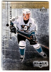 1998-99 Upper Deck Black Diamond Paul Kariya #1 Anaheim Mighty Ducks