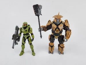 Personaggi Halo Infinite Master Chief & Brute Chieftain con armi - Foto 1 di 8