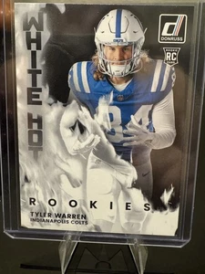 Panini Donruss 2025 - Clasificado Novato Tyler Warren White Hot Rookies SP - Imagen 1 de 2