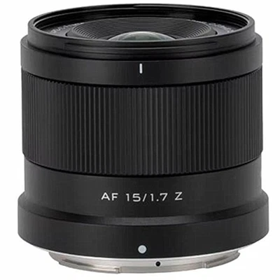 Lente principal de enfoque automático Viltrox AF 15 mm F1,7 Air APS-C para cámaras Nikon con montura Z
