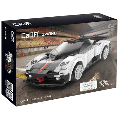 CaDA RC Cars Z- Wind Brick Construction Kit 258 Piece Set C51082W - Image 1 of 4