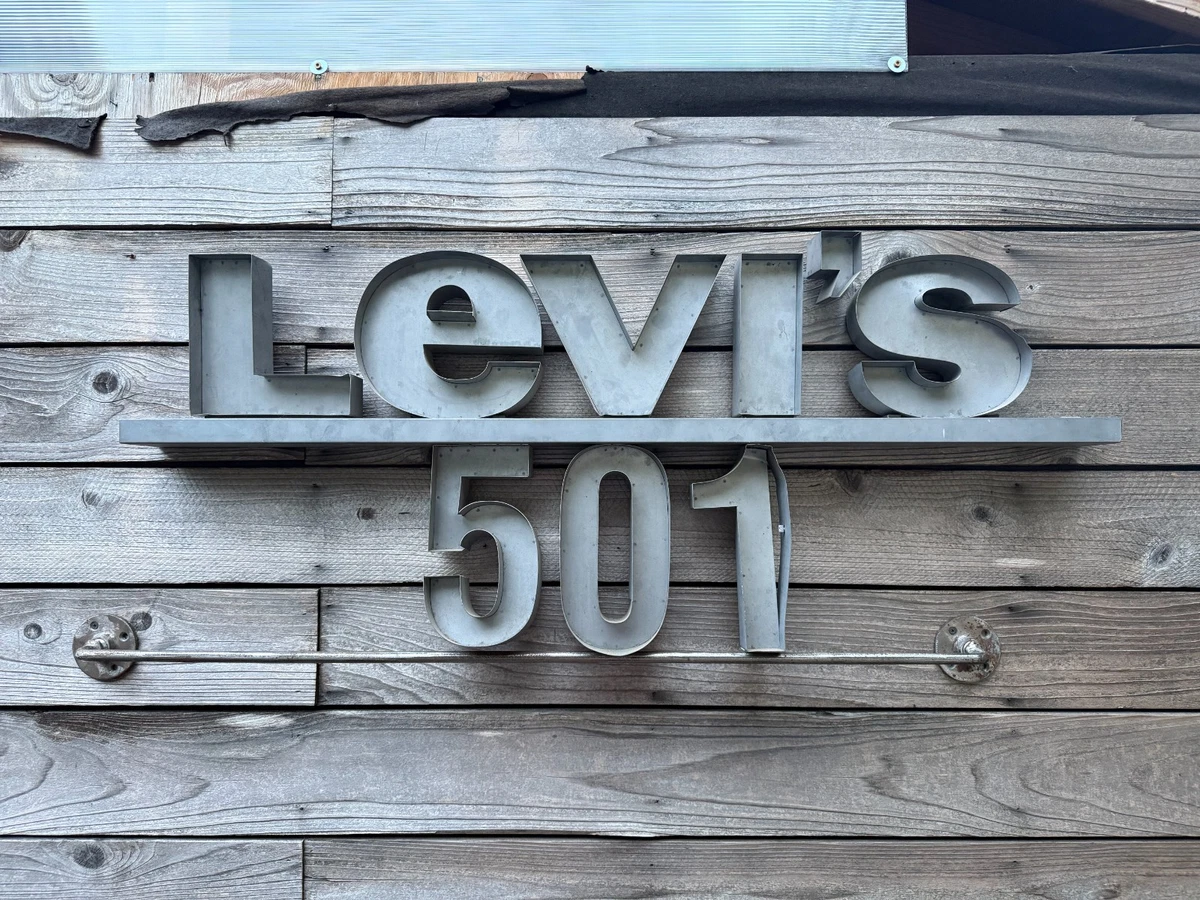 Levis Sign In Collectible Advertising Store Displays | eBay