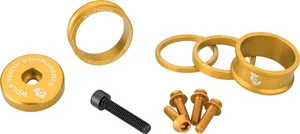 Auriculares BlingKit - Wolf Tooth BlingKit: Kit espaciador de auriculares 3, 5,10, 15 mm, dorado - - Imagen 1 de 1