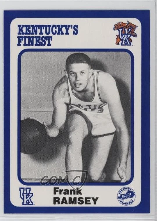 1988 Collegiate Collection Kentucky Wildcats Kentucky's Finest Frank Ramsey HOF - Image 1 of 2