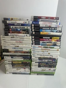 54 Videospiele - Xbox 360/PS3/ Wii/ PS2/ Xbox/ PS4 Siehe Beschreibung! - Bild 1 von 3