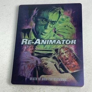 Re-Animator (REGION B Blu-ray, STEELBOOK) Unrated & Integral Versions - Picture 1 of 6