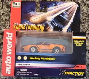 Rare 12 NOS R11 Autoworld Orange 05 Ford GT Flame Thrower Xtraction HO Slot Car - Bild 1 von 8