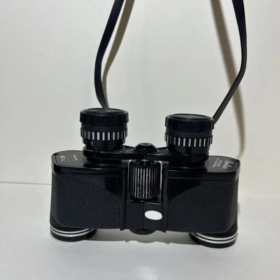 Vintage Binolux Binoculars 7 X 35 extra wide Angle 11” 578ft At 1000yds W/ Case - Image 1 of 4