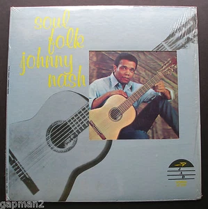 Johnny Nash 1970 JAD Stereo LP "Soul Folk" NM original in shrink + 3D cover - Bild 1 von 4
