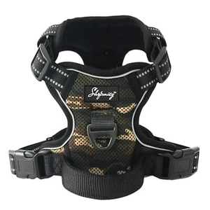 Dog Harness No Pull Adjustable Reflective Padded Puppy Vest - Picture 1 of 17