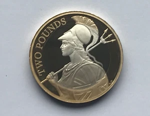 Simply Coins~ 2017 PROOF BRITANNIA TWO 2 POUND COIN - Picture 1 of 5