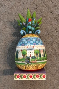 "Jim Shore" Heartwood Creek "WELCOME ALL" Pinapple - Picture 1 of 7