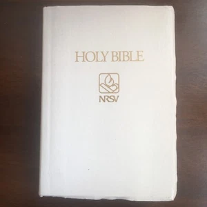Holy Bible NRSV Nelson 1701NPL New Revised Standard Version 1989 Christ Word Red - Picture 1 of 9