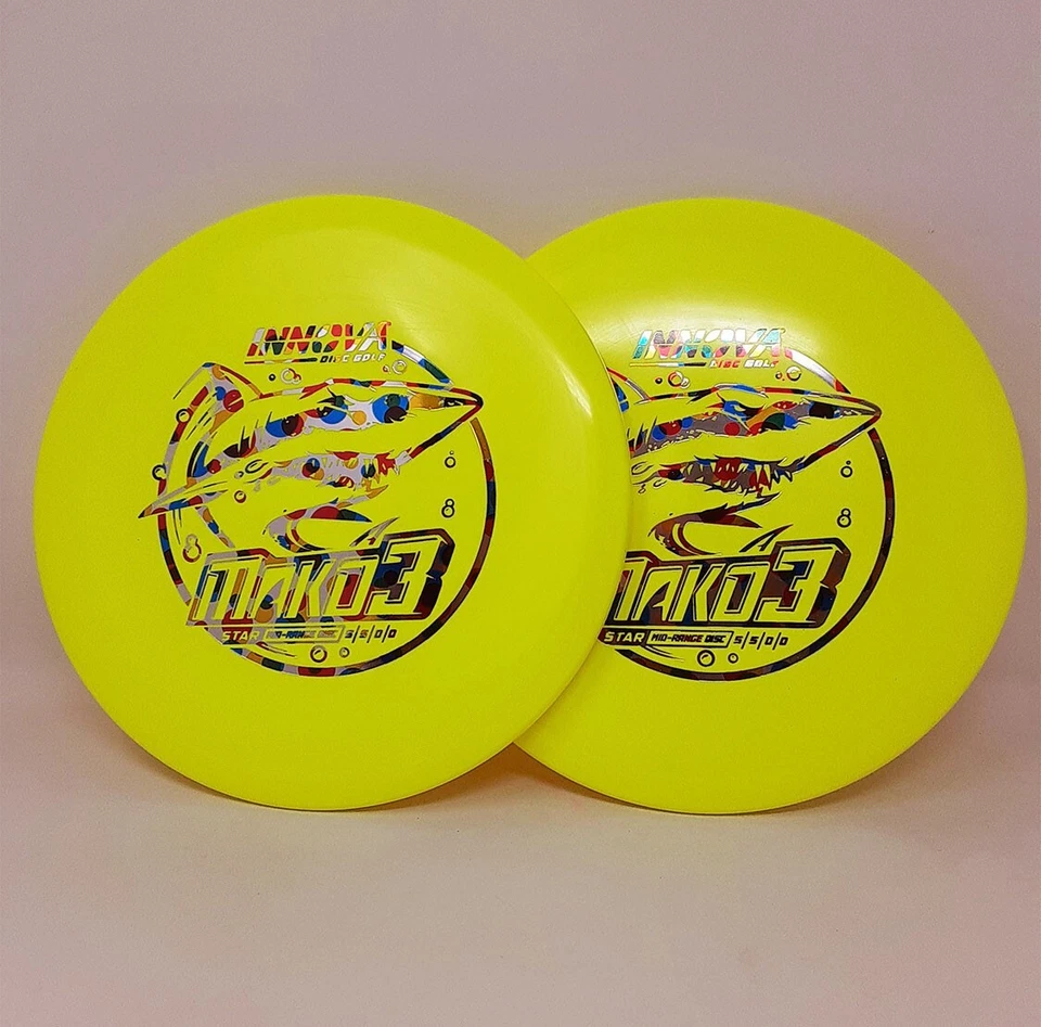 Set of 2 Innova Star Mako3 176g Yellow Wonderbread FREE SHIPPING 2 - Image 1 of 1