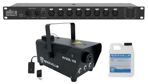 Chauvet Data Stream 8 DMX Splitter To Distribute+Boost Signals+LED Fog Machine - Picture 1 of 11
