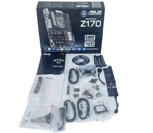 ASUS Z170 WS Motherboard Kit Box & Accessories Only – Full Set – Clean Condition - Photo 1/5