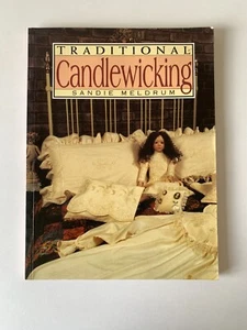 Traditional Candlewicking by Sandie Meldrum (Paperback, 1994) Vintage Craft Book - Picture 1 of 20