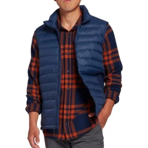 Alpine Design Mens Sequoia Ridge Down Vest Size Small Blue NWT - Picture 1 of 2
