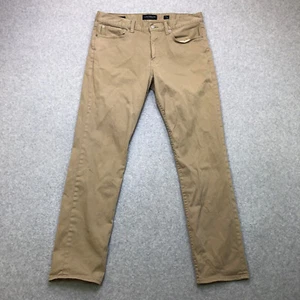 Lucky Brand Jeans Mens 34x32 Beige 121 Slim Fit Medium Wash Preppy Stretch Denim - Picture 1 of 21