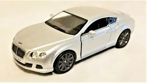 Kinsmart - 1:38 Scale 2012 Bentley Continental GT Speed Silver (BBKT5369DS) - Picture 1 of 1