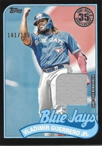 2024 Topps Serie 2 Vladimir Guerrero Jr. Negro 1989 Topps Béisbol Reliquia #/199 - Imagen 1 de 1