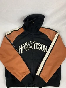 Giacca equitazione donna Harley Davidson XL cotone full zip collo alto zip x large - Foto 1 di 7
