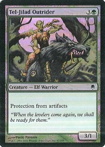 MTG - Darksteel - Tel-Jilad Outrider - 2X - Foil - NM - Image 1 of 1