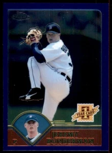 2003 Topps Traded & Rookies #T186 Jeremy Bonderman Rookie Chrome - Picture 1 of 2