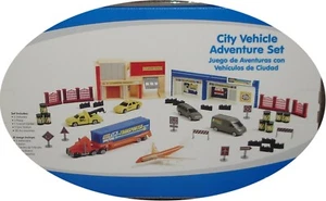City Fahrzeug Abenteuer Set - 38 Teile Spielset Neu in OVP NOS - Bild 1 von 3
