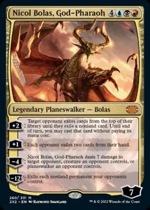 Nicol Bolas, God - Pharaoh NM EN - Double Masters 2022 - 2X2 260 - MTG Magic - Bild 1 von 1