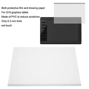 Drawing Tablet Screen Protector Multifunctional Real Touch 0.3mm Thick Drawing - Afbeelding 1 van 12