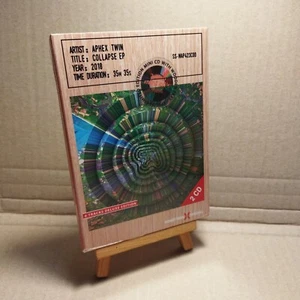 Aphex Twin - Collapse EP (6 TRACKS) (Wood Box, Mini-CD) SEALED! - Picture 1 of 3