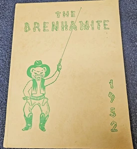 1952 Brenham High School Yearbook - Brenham, Texas / THE BRENHAMITE - Picture 1 of 12