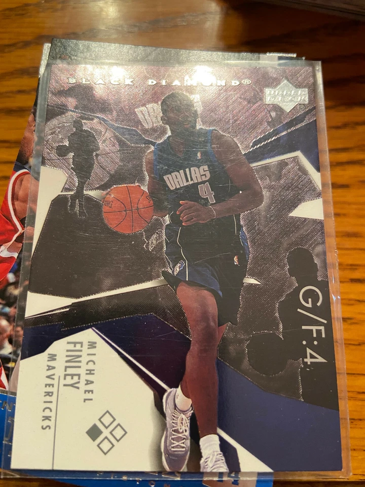 2003-04 Upper Deck Black Diamond Basketball #4 Michael Finley - Image 1 of 1