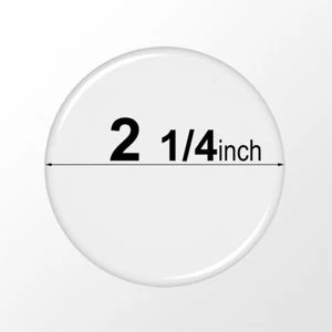 2 1/4 inch Round Epoxy Stickers - 2.25" Self Adhesive Circle Resin Domes, Dots - Imagen 1 de 2