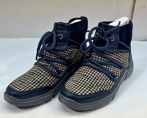 New Rockport Women's R-Evolution W Bungee Bootie Ankle Boot Plaid Sz 8.5 M - Picture 1 of 12