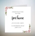 Happy New Home Card, Congratulations On New Home Card, New House Card, House 6x6
