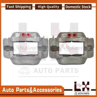 2PCS Nugeon Front Brake Caliper Fits Volvo 240 1990 1991 1992 1993 - Image 1 of 4