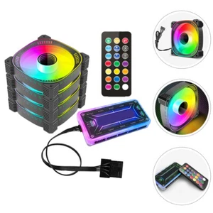 E-Sports Room Decoration Fan Kit Kühlventilatoren Mit Controller - Photo 1/12