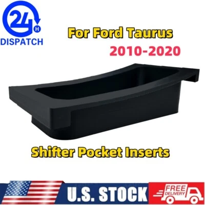For 2010-20 Ford Taurus Empty Shifter Police Center Console Filler Pocket Insert - Image 1 of 4