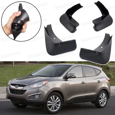 Car Mud Flaps Splash Guard Fender Mudguard for Hyundai ix35 / Tucson 2010-2015 - Image 1 of 4
