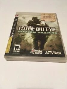 COD Call of Duty 4: Modern Warfare MW MW1 (Playstation 3 PS3) Complete w/ Manual - Picture 1 of 3