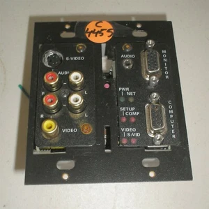 Crestron QM-WMC Input Wall Plate - Picture 1 of 8